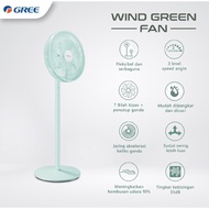Gree Gcf14ign Gcf-14ign Wind Green 2 In 1 3 Level Speed Stand Fan Gcf14