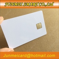 50pcs Contact White SLE4428 Printable Blank PVC Card Comp With SLE5528 Chip For E pson T50 C anon In