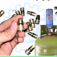Alat isi ulang gas kaleng portable refil gas kaleng portable simpel.botol robinson BOTOL GAS
