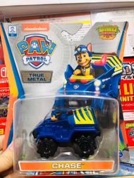 Đồ chơi Paw Patrol Xe Chase bằng metal phiên bản dino