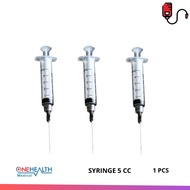 Onehealth Syringe 5cc Luer Tip Syringe Disposable Syringe Unit Injection Tool