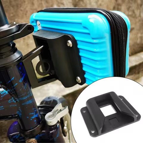 Bike Carrier Block Adapter With Screws For Brompton Folding Bike Bag Rack Holder Front Carrier Block