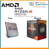 AMD Ryzen 7 5800X3D Boxed / Tray Type 8 Cores 16 Threads AM4 Processor w/ 3D V-Cache Technology