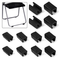 COMOWANF6 10pcs Tube Caps Durable Non-slip Anti-front Tilt U Shaped Damper Stool