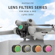 New Sunnylife Lens Filter Cpl Nd/Pl Nd4 /16/32 Pl Nd64 Mcuv Dji Mini 4 Pro