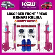 KSW PERODUA KENARI KELISA ABSORBER FRONT / REAR HEAVY DUTY TWIN VALVE SUSPENSION