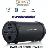 Simbadda Original Speaker Music Player CST 800N Graffiti / Black (BLUETOOTH USB MicroSDHC/TF  AUX & 