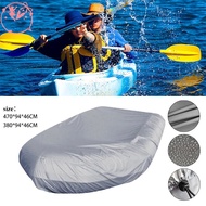 Inflatable boat cover Rubber boat protective cover Small boat fishing kayak cover Waterproof, dustproof and sunscreen YK