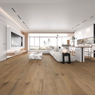 WPC Wood-Plastic Locking Flooring Thickened High Wear-Resistant Household Eco-Friendly Waterproof Fl