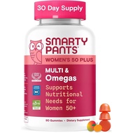 artyPants Multivitamin Gummy for Women 50 and Over - Improved Formula: Omega 3 (DHA/EPA), Methylfola