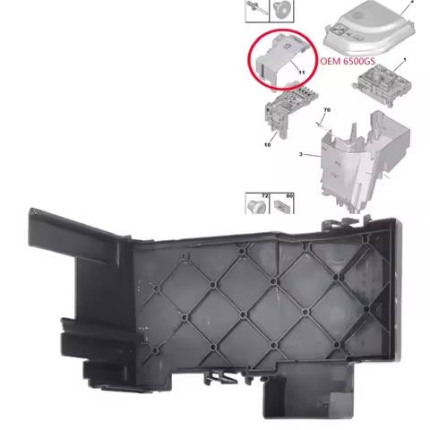 Checking Stand And Fuse Box Cover 6500GS For Peugeot RCZ 5008 308 3008 Citroen C4 Picasso Car batter