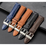Compatible for fossil genuine leather watch strap band men FS5061 FS5237 ME3052 3054 22mm quick rele