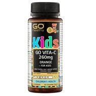 🇳🇿 GO Healthy Kids Vita C 260mg Orange Chew Bears 60 Tablets