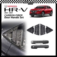 Honda HR-V HRV 2022 - 2024 CARBON FIBER Door Handle Set Cover Bowl Trim Accessories Bodykit 2023