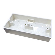 Utility Box for Dual 86x86 ( 117mm x 86mm x 33mm)
