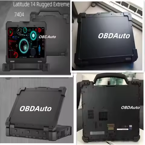 Good Latitude Laptop 14" Rugged Extreme 7404 E7404 I5 4300U 8G 16G Ram Win10 Diagnostic PC for Diagn