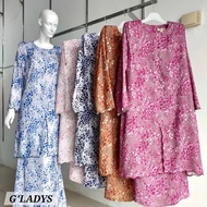 K664 BAJU KURUNG G’LADYS SIGNATURE SAIZ 40-52 KEBARUNG KOLEKSI RAYA COLLECTION