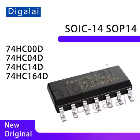 Original 74HC00D 74HC04D 74HC14D 74HC164D logic gate