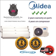 MIDEA System 3 AE PRO Inverter Aircon R32-4ticks [MAE-4M28D / MSEID-09 x 3] ✔✔✔✔  + INSTALLATION