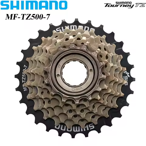 SHIMANO TOURNEY TZ500 6 Speed 7Speed 8Speed Multiple Freewheel 3x7-speed MF-TZ500-7 14-28T Cassette 