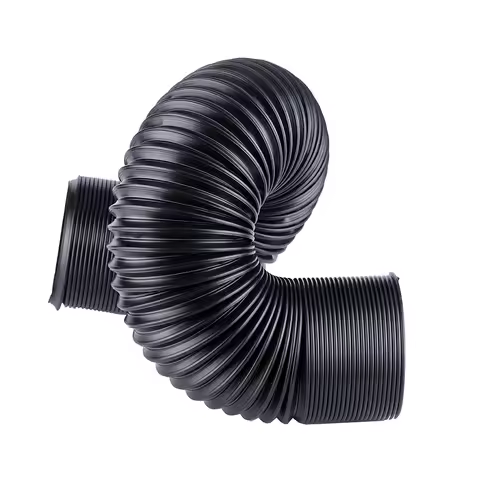 63mm 76mm Car Cold Air Intake Tube 2.5inch 3inch Black Universal Flexible Air Inlet Pipe System Auto