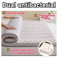 [udongben]【Dual antibacterial】Mattress Single Mattress Super single mattress Bed mattress Foldable mattress Thickened Latex Mattress Cushion Bedding Sponge Cushion Dormitory Students CYJ