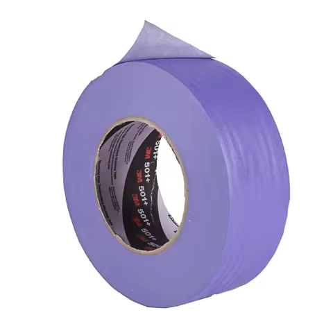 3M 501+ Masking Tape Automotive Paint Masking Purple Paper Tape High Temp Painting 3M 501 Masking Pa