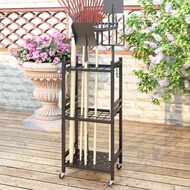 Gardening Tool Rack Agricultural Tool Storage Rack Metal Tool Rack alat Suitable For Gardens Warehou