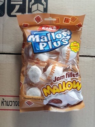 มาร์ชเมลโลว์ Mallow plus jam filled ตรา Erko มาร์ชเมลโลว์สอดไส้แยม 100g