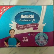 Milk Formula 1.6KG Bonakid Pre-School 3+ Pwodered Milk Drink