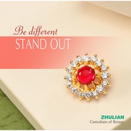 [BH5011] Zhulian Kerongsang/ Gold Plated Brooch Jewellery