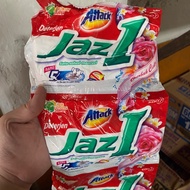 DETERJEN BUBUK ATTACK JAZZ 1 ONE ISI 6 SACHET