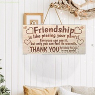 SUNSHINER Plaque Pendant Tag Creative Decorative Wooden 2023 for Coffee Shop Coffee Bar Plaques