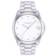 Coach Greyson White Ceramic Bracelet Ladies Watch 14504390