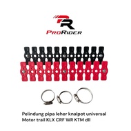 Exhaust pipe protector klx crf wr 155 ktm cross trail exhaust protector/ klx crf wr 155 ktm