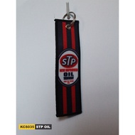GANTUNGAN SUBLIM MOTORCYCLE KEYCHAIN - STP OIL