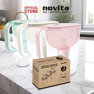 novita HydroPlus®/HydroPure™ Water Pitcher NP100 Bundle (incl 4pcs Filter) l 2.4L