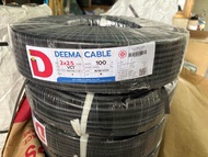 VCT 2X2.5 ความยาว 100 เมตร 3 คอ มาตรฐาน มอก.