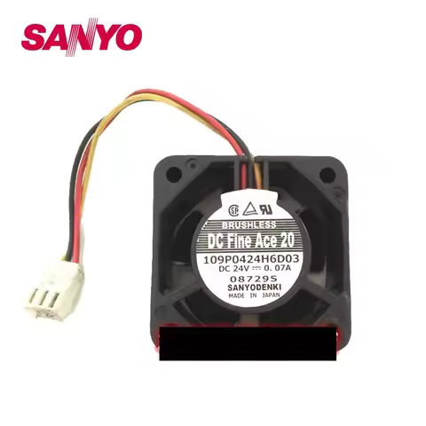 109P0424H6D03 4020 40mm 24V 0.07A 4CM 3-wire DC cooling fan 40 * 40 * 20MM