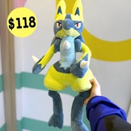 日本全新連吊牌  Pokemon 異色路卡利歐大公仔