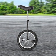 CeRaBuRET 24 Inch Wheel Outdoor Unicycle, Adjustable Seat Exercise Bicycle Fit Adults Kids Outdoor S