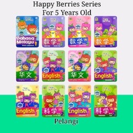 [MOL] HAPPY BERRIES SERIES • PRESCHOOL ( BOOK & ACTIVITY ) FOR 5 YEARS OLD  KSPK 📚