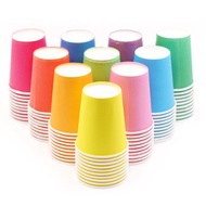 [10 pcs] Paper Cup Disposable Paper Drinking Cup / Plain Paper Cup /White Paper Cup/Cawan Kertas