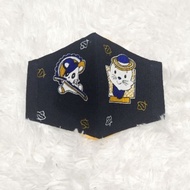 Kids facemask  - cats - cotton 2layer