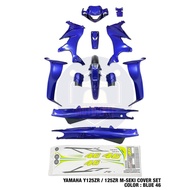 YAMAHA Y125ZR Y125 ZR 125ZR MSEKI COVER SET BODY COVER SET COVERSET STRICKER STRIPE GO DPBMC RED