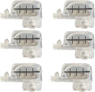 6 Pcs Dumper Small Damper with Big Filter for Epson 2400 1100 1800 1900 1390 for Roland Dx4 Dx5 Rj-8