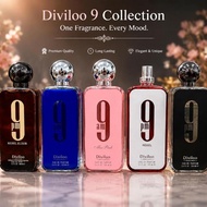 Diviloo 100ML Perfume For Men And Women (White. Red, 9pm Elixir, 9AM Miss Pink, 9PM Rebel, 9PM Black