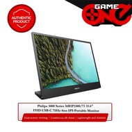 Philips 3000 Series 16B1P3300/71 15.6" FHD USB-C 75Hz 4ms IPS Portable Monitor