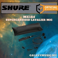 Shure MX184 Supercardioid Wired Lavalier Microphone ( MX-184 / MX 184 )