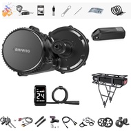 BAFANG BBS02 48V 750W Mid Drive Kit with Battery (Optional), 8Fun Bicycle Motor Kit with LCD Display